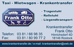 Visitenkarte Krankentransfer Frank Otto